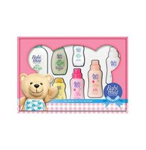 Generic Babi Mild The Natural Gift Set For Your Baby (Big Set : Pink)